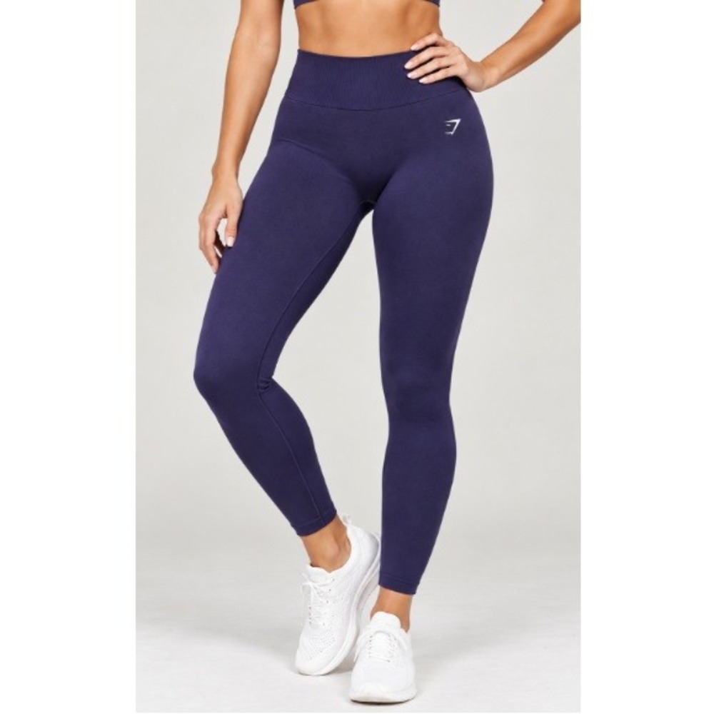Gymshark Women's Sets Purple Everyday Seamless Washed Leggings Size S NWT